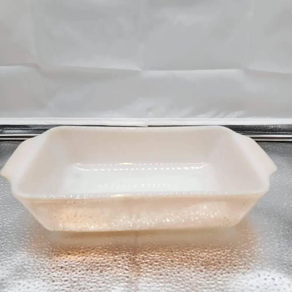 Anchor Hocking Fire-King Peach Lustre Loaf Pan 1 QT